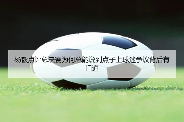 杨毅点评总决赛为何总能说到点子上球迷争议背后有门道